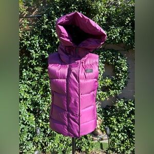 Nike Magenta Purple Puffer Vest Women’s size small